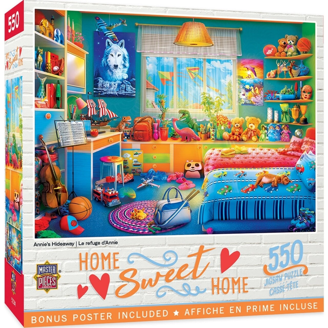 MasterPieces Home Sweet Home - Annies Hideaway 550 Piece Jigsaw Puzzle